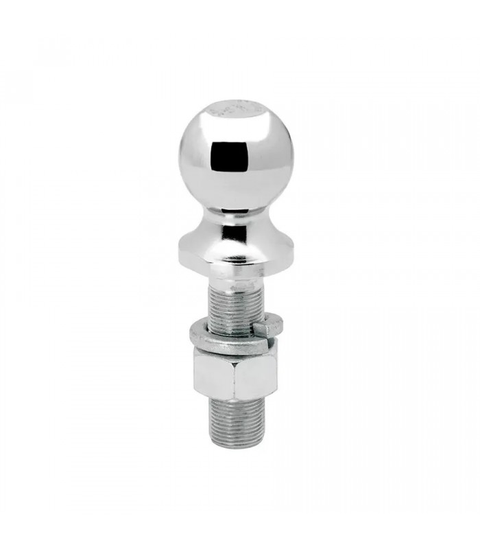 Reese Solid Chrome Steel Hitch Ball - 1-7/8 in. X 2-3/8 in. - Shank Diameter 3/4 in. - 2000 lbs