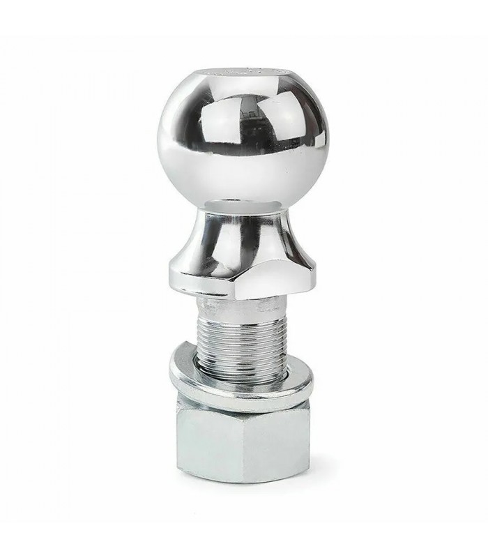 Reese Solid Chrome Steel Hitch Ball - 2-5/16 X 2-3/4 in. - Shank Diameter 1-1/4 in. - 12 000 lbs