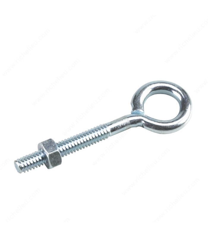 Reliable Fasteners Eye Bolt with Nut 3-in x 1/4-in