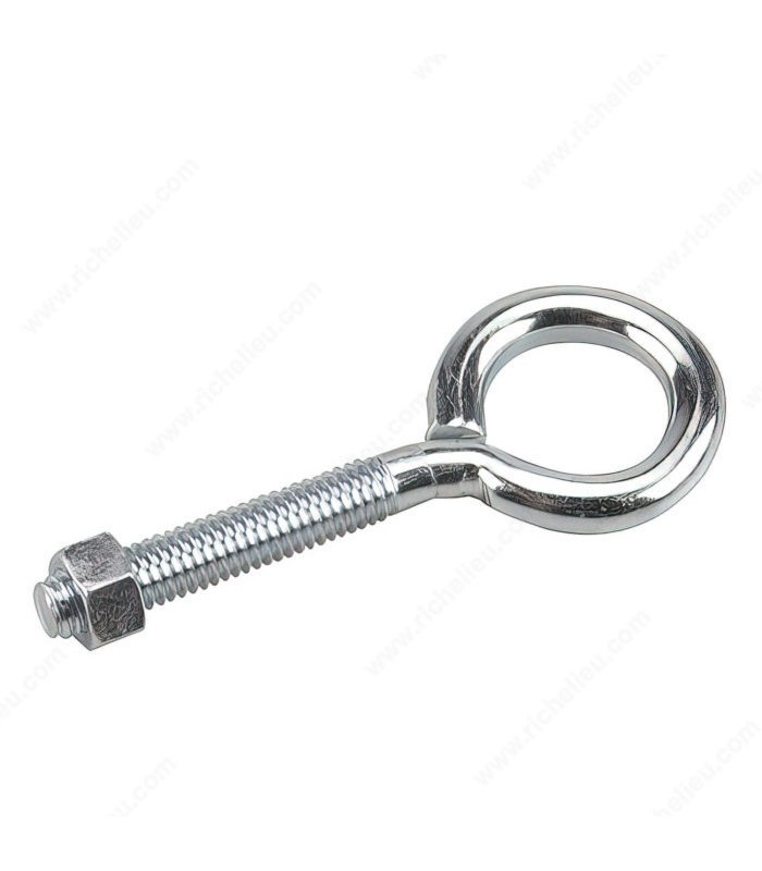 Reliable Fasteners Eye Bolt with Nut 4-in x 3/8-in