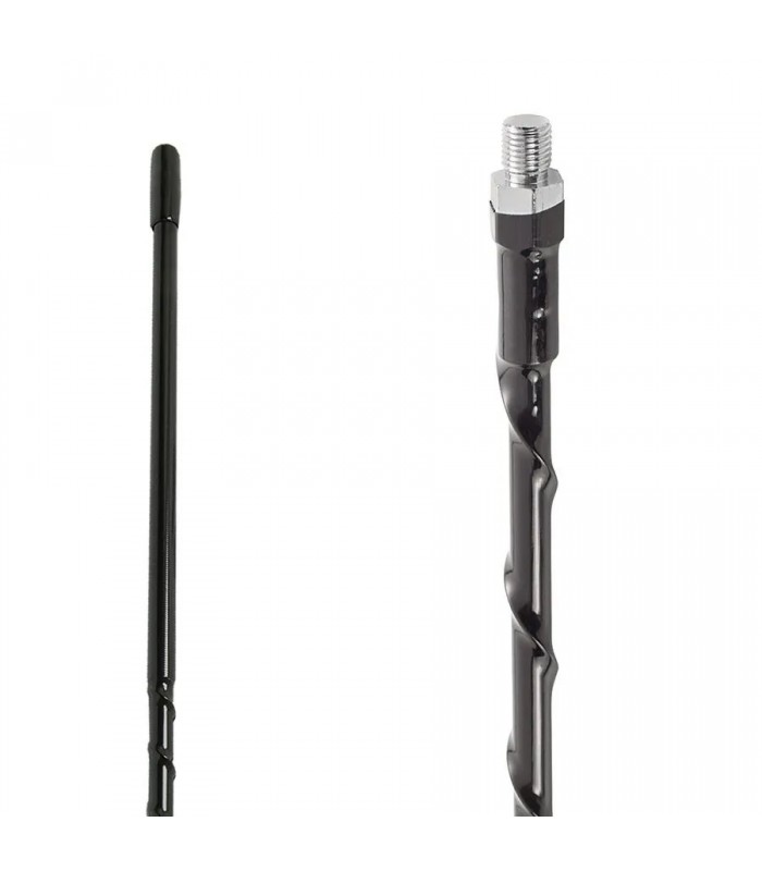 Road Pro Screw-in Base CB Antenna - 1000 W - Black - 1.2 m