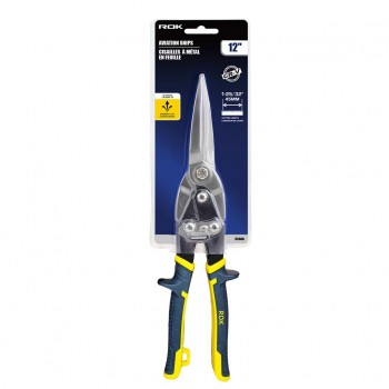 ROK 12 in. Straight Aviation Snips