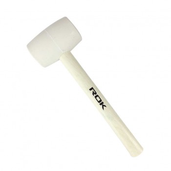 ROK 16 oz Rubber Mallet- Wood Handle