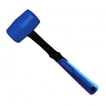 ROK 8 oz Rubber Mallet - Fiberglass Handle