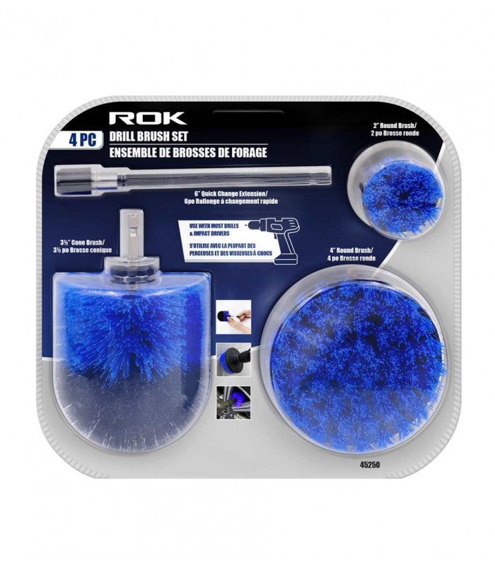 ROK Drill Brush Set - 4 pieces