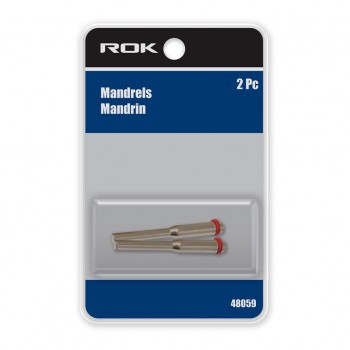 ROK Mandrin pour les roues de coupe - Paquet de 2