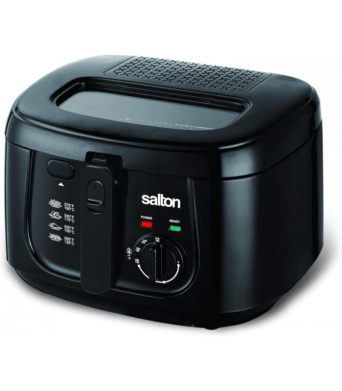 Salton Cool Touch Deep Fryer for Home Use with Basket - 2.5L