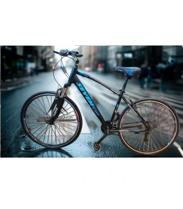 Vélo Hybride pour Homme Roue de 27 po. / Cadre de 17 po. / 21 Vitesses *PRODUIT NEUF* Broadway Seven Peaks