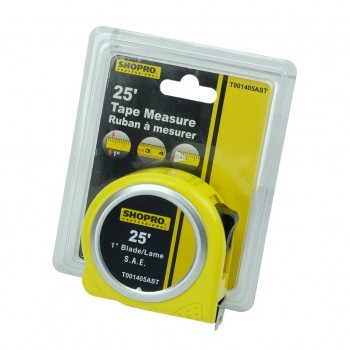 SHOPRO Tape Measure 1 in. x 25 ft.