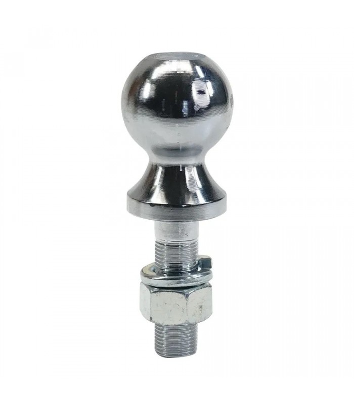 Solid Chrome Steel Hitch Ball - 1-7/8 in. X 2-1/2 in. - Shank Diameter 3/4 in. - 2000 lbs