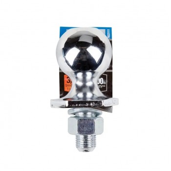 Solid Chrome Steel Interlock® Hitch Ball - 2 in. X 1-1/2 in. - 3/4 in. Shank Diameter - 3500 lbs