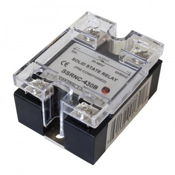 Relais statique SSR-430B- 3/32 V CC à 24/480 V CA - 30 A
