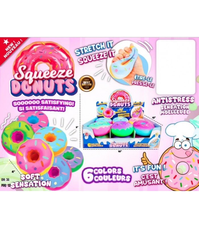 Squeeze Donuts Soft Sensation