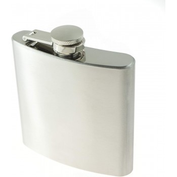 Flasque en acier inoxydable 6 oz.