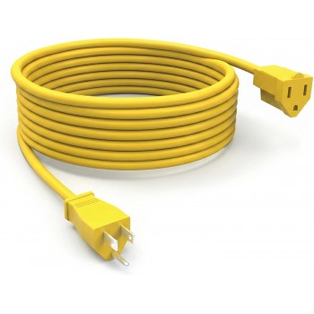 Stanley Power Cord 15 ft. 16/3 Outdoor Extension Cord - Yellow