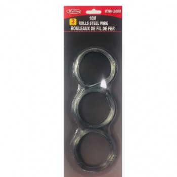 Steel Wire - 3 Rolls - 10m