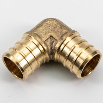 StreamWay 1/2-inch Brass PEX 90-Degree Elbow