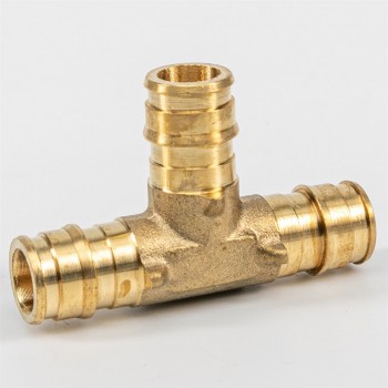 StreamWay 1/2-inch Brass PEX Tee