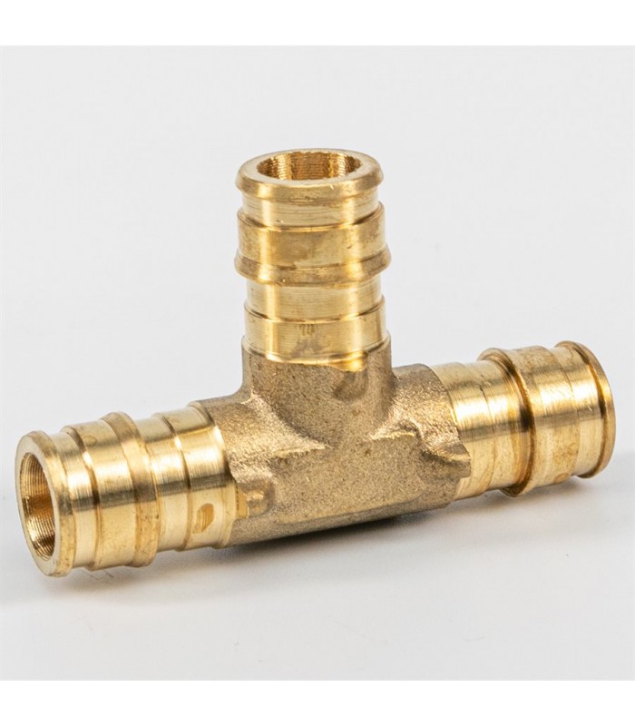 StreamWay 3/4-inch Brass PEX Tee