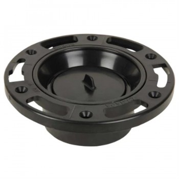 StreamWay Bride de toilette réglable en ABS avec bouchon de test – 4 po x 3 po