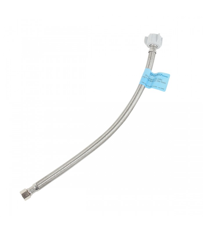 StreamWay Flex Connector SS 3/8 in. Comp x 7/8 in. Ballcock 16 in.