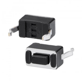 Tact Switch - 2 Pins - 3mm X 6mm X 4mm - Pack of 1