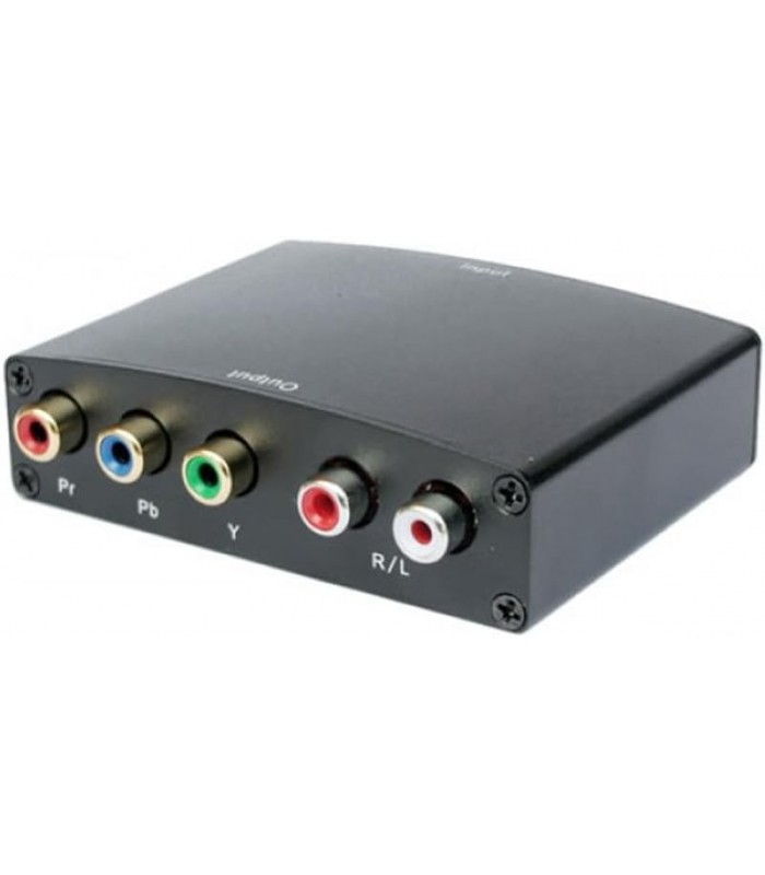 Techly HDMI to Component w/Audio Converter - Open Box Grade A
