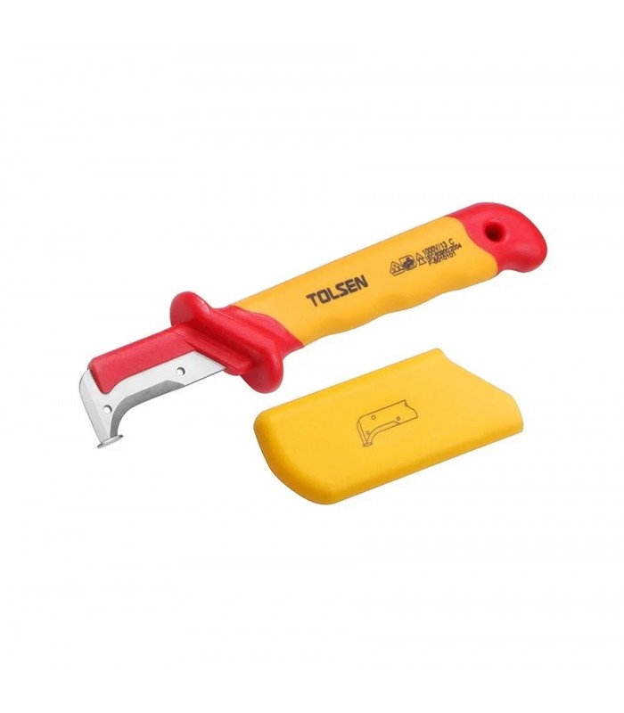 Tolsen Couteau à dénuder isolé Prémium 50 X185 mm