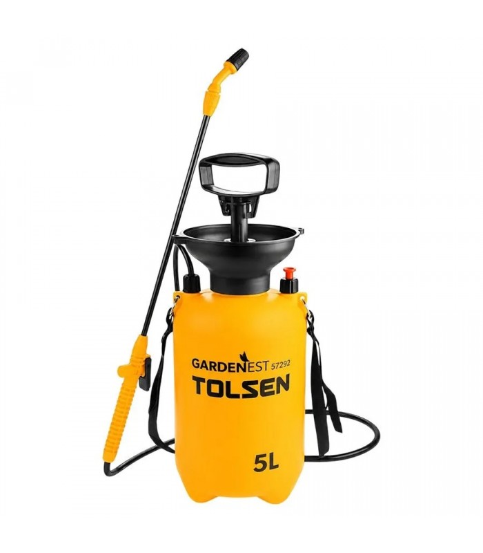 Pulvérisateur de jardin TOLSEN avec sangle d'épaule - 5 L - 2,5 bar Pulvérisateur de jardin TOLSEN avec sangle d'épaule - 5 L - 2,5 bar