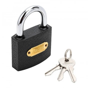 Cadenas en fer robuste TOLSEN avec 3 clés - 38 mm