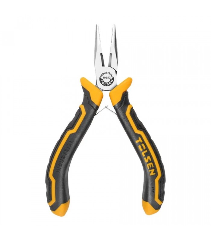 TOLSEN Mini Long Nose Pliers with Wire Cutter - 4.5 in TOLSEN Mini Long Nose Pliers with Wire Cutter - 4.5 in