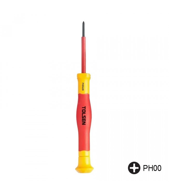 Tolsen PH00 x 50mm Phillips Insulated Precision Screwdriver