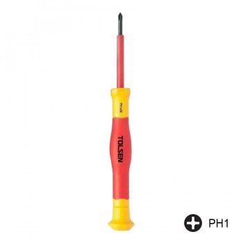 Tolsen PH1 x 50mm Phillips Insulated Precision Screwdriver