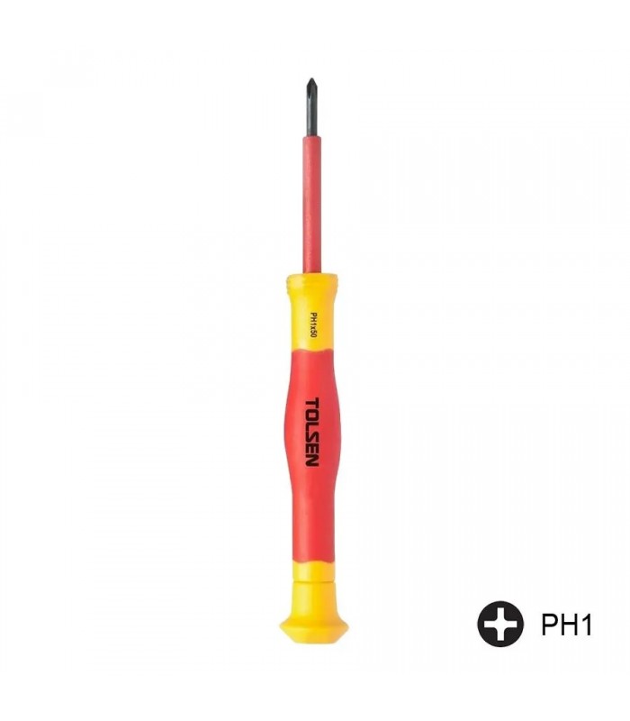 Tolsen PH1 x 50mm Phillips Insulated Precision Screwdriver