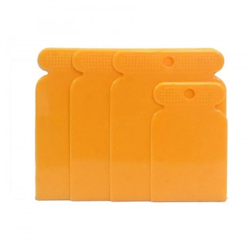 Tolsen Ensemble de grattoirs en plastique - 4 morceaux