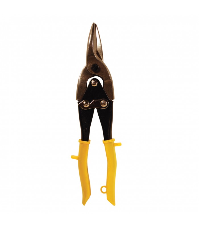 ToolTech Firm-Grip Cisaille à tôle aviation, coupe ligne droite, 10 po HCS