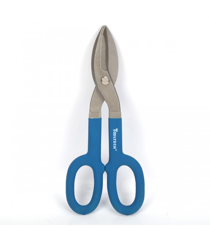 ToolTech Firm-Grip Tin Snip 10 in. Steel