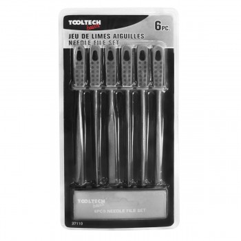 ToolTech Jeu de 6 limes aiguilles 170 mm HCS