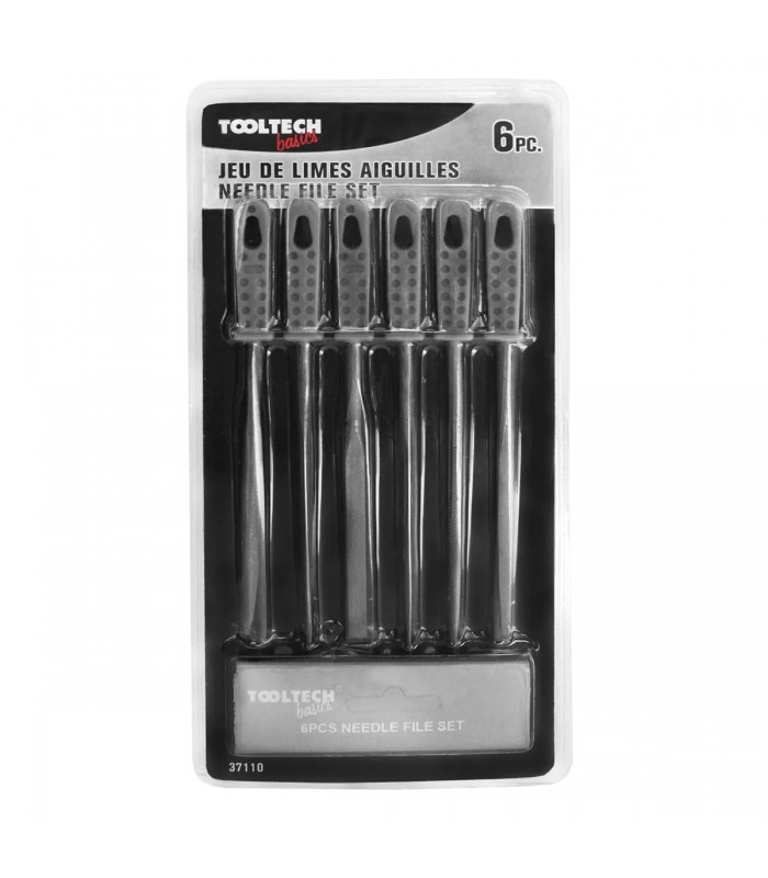 ToolTech Jeu de 6 limes aiguilles 170 mm HCS