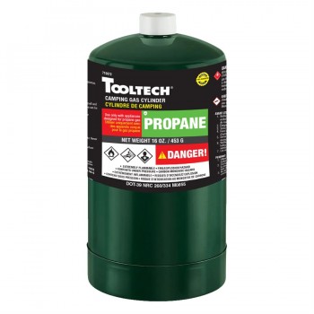 ToolTech Bouteille de camping au gaz propane 16oz