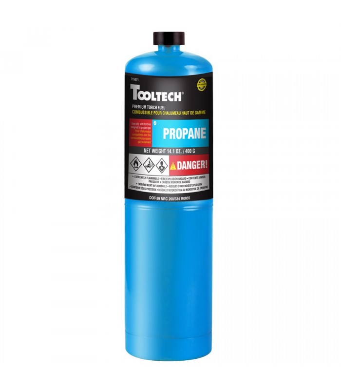 ToolTech Cylindre de torche au propane 14,1 oz