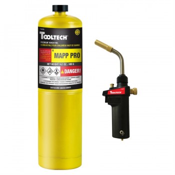 ToolTech Torch Kit Max Heat Turbo w/Mapp-Pro gas