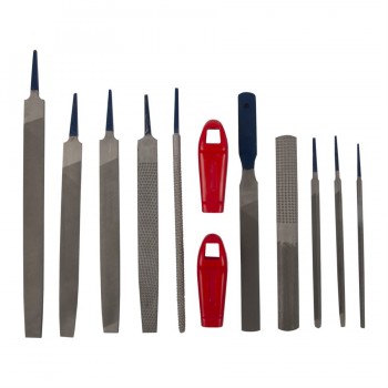 Tooltech Workbench Ensemble de limes professionnelles de 12 pièces