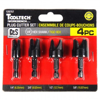 Tooltech Workbench Ensemble de 4 coupe-bouchons HCS