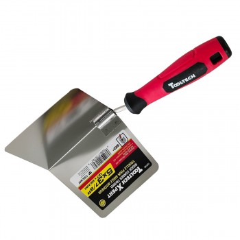 ToolTech Xpert Truelle d'angle intérieure 5 po x 3-7/8 po (125 mm x 980 mm) en acier inoxydable