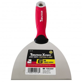 ToolTech Xpert Couteau à joints à manche souple, lame en acier inoxydable avec embouts de marteau 6 pouces (150 mm)