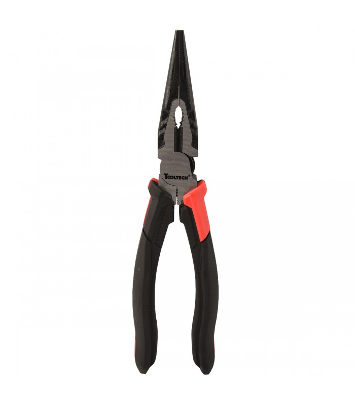 ToolTech Xpert Long Nose Pliers 8in Carbon Steel Black Phosphated