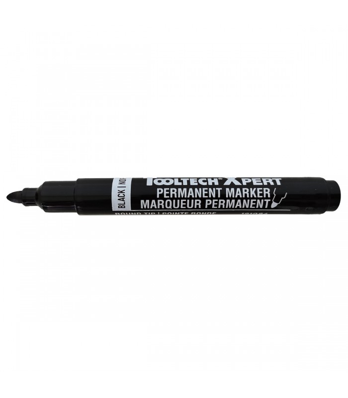 Tooltech Xpert Permanent Marker Round Tip - Black