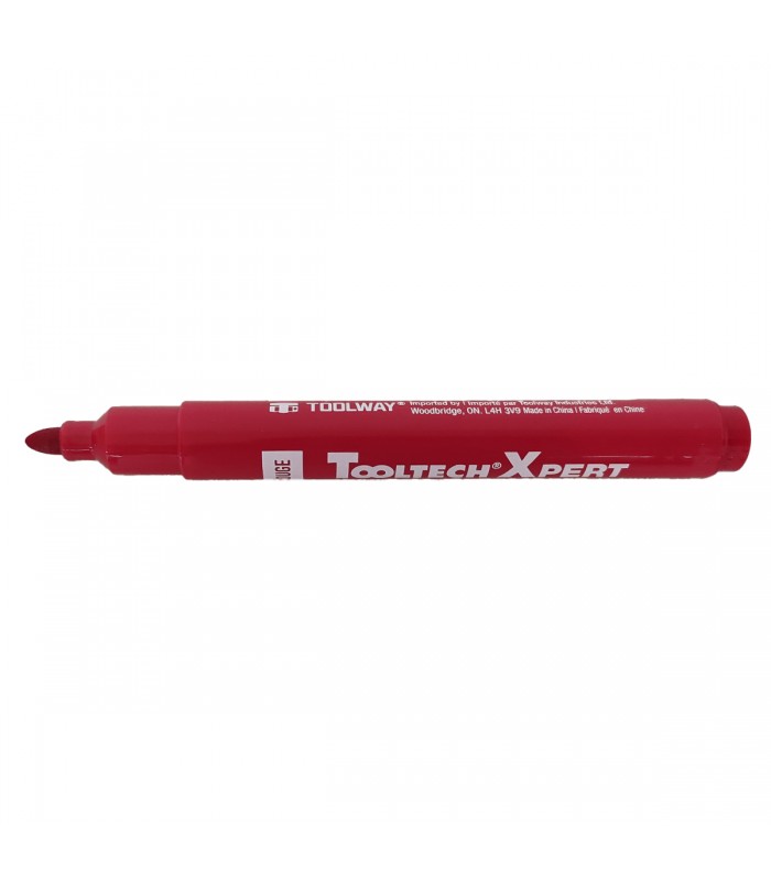 Tooltech Xpert Permanent Marker Round Tip - Red