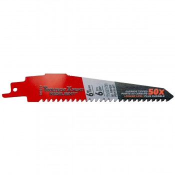 ToolTech Xpert Reciprocating Saw Blade CT 6in 6TPI For Wood & Metal Nails Cutting